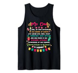 Heavenly Birthday To My Father, In Memory Of Dad Angel Tank Top