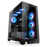 PC Gaming CSL M10760H AMD Ryzen 9 7900X 12x 4700 MHz GeForce RTX 4070 32 Go DDR5 RAM M.2 SSD 2000 Go Windows 11