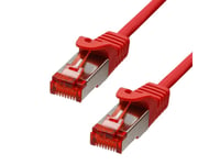 Proxtend 6Futp-10R, 10 M, Cat6, F/Utp (Ftp), Rj-45, Rj-45, Röd