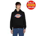 Dickies Mens Icon Logo Casual Fashion Sweatshirt Top Jumper Hoodie (Slim Fit)