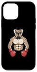 Coque pour iPhone 12 mini Boxers Gants de boxe pour chien