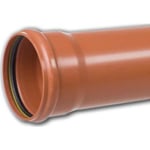 Kloakrør 160 mm PVC, SN8 - 6000 mm