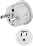 Adaptateur secteur USA/Japon vers Euro - Goobay