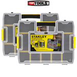 Stanley 1-97-483 Stackable Sortmaster Junior Organiser Seal Tight  Pack of 2