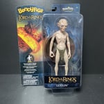 The Lord Of The Rings Gollum 7" Bendyfigs Poseable Noble Collection Brand New