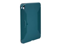 Case Logic SnapView - Étui à rabat pour tablette - polyester, polyuréthanne thermoplastique (TPU) - bleu patine - pour Apple 10.9-inch iPad (10ème génération)