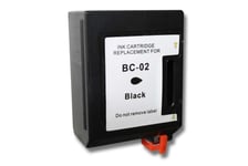 vhbw Cartouche d'encre noir compatible avec Canon BJ210, BJ220, BJ230, BJ5, BJC100, BJC1000, BJC150, BJC20, BJC200 imprimante (rechargeable, 23 ml)