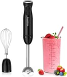 Bonsenkitchen Hand Blender, Immersion Blender Handheld, Stick Blender Electric w