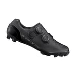 Shimano S-Phyre XC9 Wide MTB-sko Herr, Svart - Skostorlek 41