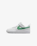 Chaussures Nike Court Borough Low 2 Recraft DV5457 109 Blanc Vert Enfant