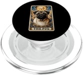 The Pug Tarot Card Dog Lover Pug Dogs Owner PopSockets PopGrip for MagSafe