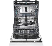 HAIER XS 4A4M4PB-80 Full-size Fully Integrated WiFi-enabled Dishwasher, Black