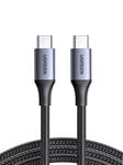 UGREEN 240W USB C Charger Cable PD 3.1 USB C to USB C Cable Fast Charge C to C Cable Compatible with MacBook Pro M3/16'', iPad Pro 2022/Air 5, HP EliteBook, iPhone 15, Galaxy S24/S23 Ultra, 2M