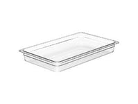 Kantine Cambro 1/1Gn 8,5L 53X32,5X6,5Cm Polykarbonat Klar, 6 Stk/Eske