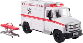 WWE Wrekkin Slambulance Vehicle With Over 8 Breakaway Action Scenes Pieces