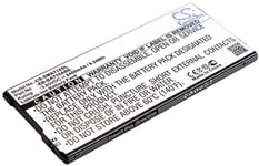 Kompatibelt med Samsung SM-A710L, 3.85V, 2400 mAh