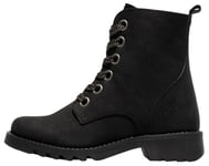 Fly London Women's ROOG186FLY Fashion Boot, Black, 2.5 UK