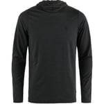 Fjällräven Mens Abisko Sun-hoodie (Svart (BLACK/550) Small)