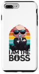 Coque pour iPhone 7 Plus/8 Plus Baby Boss « I Am The Boss » Rétro Like A Boss Kids