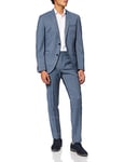 s.Oliver BLACK LABEL Men's 23.004.84.4408 Suit, Blue (Blue Dobby 54K2), 90