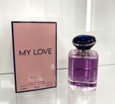 My Love EDP 100ML By Brandy Design Long Lasting Fragrance Perfume Scent