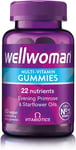 Wellwoman Vitabiotics Multi-Vitamin Vegan Berry Gummies, Purple, 60 Count (Pack