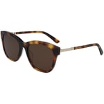 Lunettes de soleil Calvin Klein Jeans  CK19524S 41724 Lunettes de soleil, Havana/Marron, 55 mm