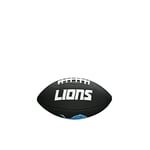 Wilson American Football MINI NFL TEAM SOFT TOUCH, Soft Touch-Blended Leather, Black