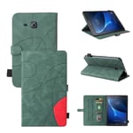 Coque Pour Tablet Samsung Galaxy Tab A 8.0 2019 Sm-T295,Etui Pour Tablet Samsung Galaxy Tab A 8.0 2019 Sm-T295 Pu Housse Flip Coque Avec Built Stand Et Magnétique Fermeture Bande,Vert