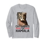 Cat Ladies for Kamala Harris Cat Long Sleeve T-Shirt