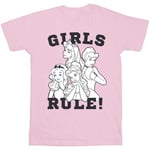 T-shirt enfant Disney  Princesses Girls Rule