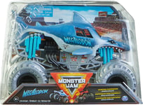 Monster Jam, Official Megalodon Monster Truck, Collector Die-Cast Vehicle, 1:24