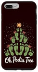 iPhone 7 Plus/8 Plus Oh Podiatree Funny Tree Foot Christmas Staff Squad Xmas Tree Case