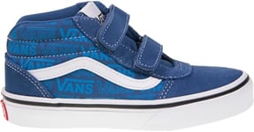 Vans Ward Mid V Basket, Tonal Logo Bijou Blue, 33 EU