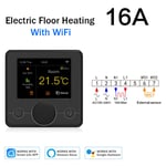 Merkmak - Tuya – Thermostat Wifi Intelligent Chauffage electrique au Sol Compatible avec Amazon Alexa, Google Home Commande Vocale Mode Manuel/Auto