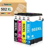 Multipack 502XL Compatible pour Cartouche 502XL Remplacement pour Cartouche 502 Expression Home Cartouche XP 5100 XP-5105 XP-5150 XP-5155 XP-5100 Workforce WF-2860DWF WF-2865DWF