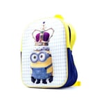 Minion 'King Bob' 3D Eva School Bag Rucksack Backpack Brand New Gift