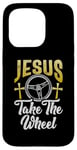 iPhone 15 Pro Jesus take the Wheel Hot Rod Case