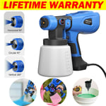 Electric Paint Spray Gun Painting Sprayer Fence Wall Ceiling  Interior Exterior