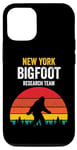 Coque pour iPhone 12/12 Pro Équipe de recherche Bigfoot de New York, Big Foot