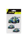 VR 46 The Doctor Stickers, Multi, One Size