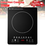 Electric Induction Hob Portable Cooker Digital Touch Single Cooker Hot Plate