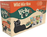 Lucky Lou Lucky Lou Kattmat Wild Mix-Box Påsar 12X125g