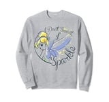 Disney Peter Pan Tinker Bell I Don't Sweat I Sparkle Sweatshirt