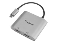 Targus - Video Adapter - 24 Pin Usb-C Hann Til Hdmi Hunn - Sølv - 4K-Støtte