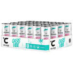 Celsius Oasis Vibe flak 355ml x 24st (helt flak)