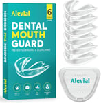 Dental Mouth Guard for Teeth Grinding 6 Pack, Night Gum Shield for Sleep Hygiene