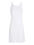 Sheen Milano Back Strap Dress White Calvin Klein Jeans