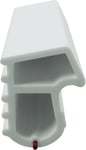 Diwarosz090 Joint D'Étanchéité En Acier Pour Porte Intérieure Et Domestique,5 Mètres Courants Pour Isolation Acoustique Et Étanchéité De La Porte,Composé De Tpe (Élastomère Thermoplastique) (Blanc)