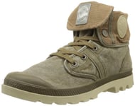 Palladium Baggy CVS H, Boots Homme - Vert (198 Tobacco), 41 EU